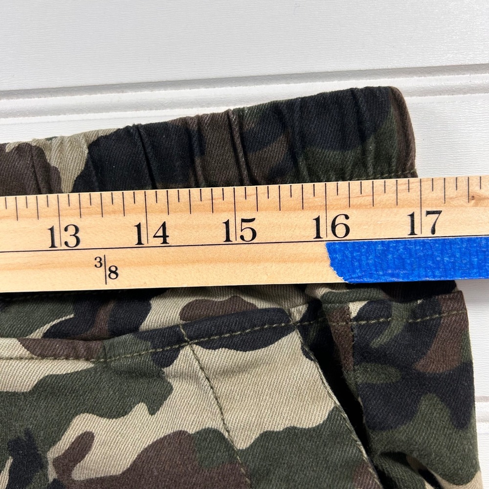 KUT from the Kloth Camo Utility Jogger Pants Womens L Green Woodland Drawstring - Picture 6 of 16